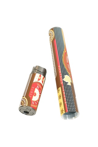 Cohiba Habanos Özel Üretim Metal Puro Tüpü & Tek Torch Pürmüz Puro Çakmağı