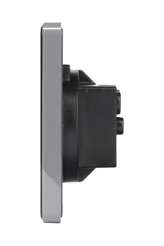 Dealuxx Cam Çerçeveli Tekli Gri Priz 398340795