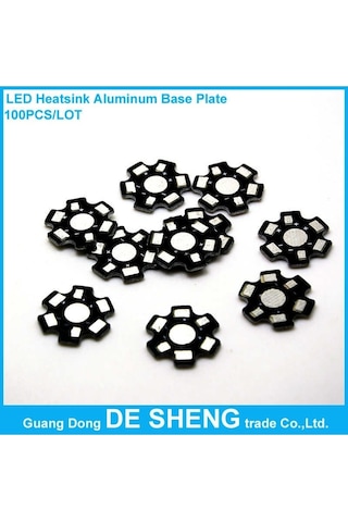 5 Adet 1w 3w Power Led Sogutucu Alüminyum Taban Plaka