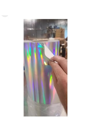 Hologram Gökkuşağı Bir Araçlık Set 4 Jant Kaplamalık Folyo