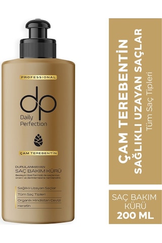 Dp Daily Perfection Çam Terebentin Durulanmayan Saç Bakım Kürü 200 ML