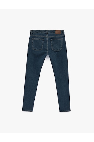 Koton Normal Bel Pamuklu Skinny Jean Pantolon - Michael Jean İndigo Stone 6sam40060nd İndigo - Taş