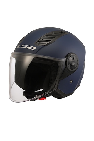 Ls2 Airflow 2 Navy Açık Yarım Kask Mat Mavi