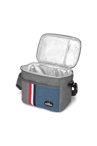 Tongxida Pratik Yemek Çantası - Su Geçirmez, Geniş Kapasiteli, Mavi Mavi