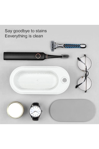 Youmex Ev Ve Dükkan Kullanıma Uygun Usb Şarjlı Ultrasonik Temizleyici - Gözlük, Lens, Mücevher Ve Aletlerin Derinlemesine Temizliği İçin Zeki Cihaz