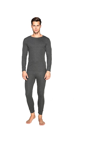 Thermoform Artica Unisex Termal İçlik Set Antrasıt Antrasit