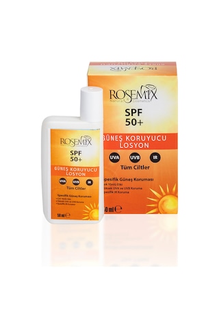 Rosemix - 807 - - Güneş Koruyucu Losyon +50 Spf - 2 Adetlik - Spt-gld - Set Ürün
