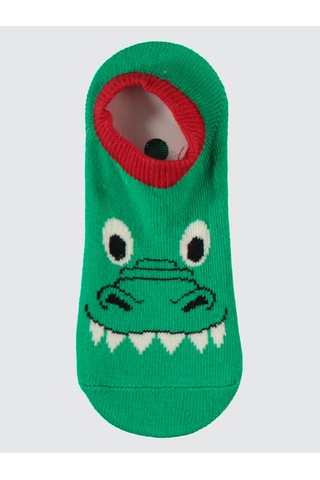 Civil Boys Erkek Çocuk 3'lü Babet Çorap 2-12 Yaş Kırmızı Kırmızı