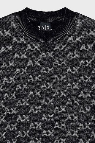 Armani Exchange Tamamı Logolu Regular Fit Bisiklet Yaka Kazak Erkek Kazak Xm002992 Af16916 Fc356 Siyah