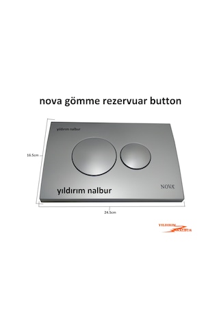 Nova Gömme Rezervuar Buttonu Gömme Rezervuar Düğmesi