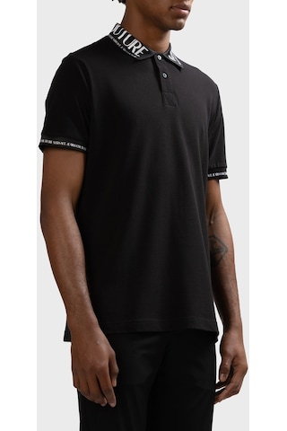 Versace Jeans Couture Erkek Polo Yaka T Shirt 74gagt02 Cj01t 899 Siyah