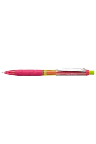 Pentel Versatil Kalem Metal Klipsli Büyük Boy Silgili Q-erase 0.7 Mm Pembe