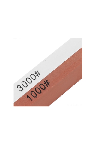 Xindoker Çift Taraflı 1000/3000 Kum Bileme Taşı - Dayanıklı Beyaz Korund Malzeme İle Pratik Kullanım