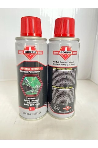 Borfh Yağsız Devre Temizleyici Kontak Spreyi 200 Ml -