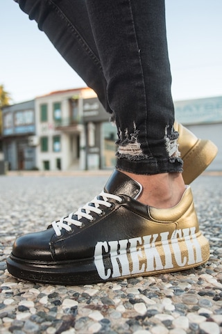 Ch254 Cbt Pittura Erkek Ayakkabı 438 Sıyah / Sarı Chekıch Siyah