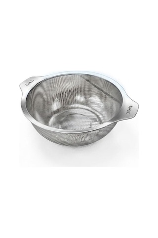 Granit Karnıyarık Tencere 24 Cm Ve Altabi Paslanmaz Makarna Süzgeçi 22 Cm Gri