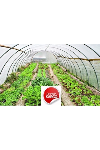 6 M X 3 M 350 Mikron Eva UV Katkılı 36 Aylık Sera Naylonu Kalın