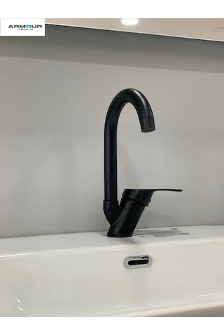 Armour Armatür Banyo Seti Siyah Siyah