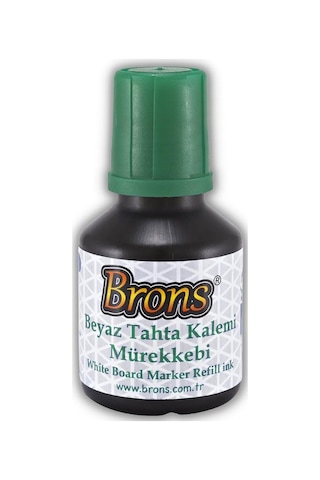 Yeşil Yazı Tahta Kalem Mürekkebi 30 ml 1 Adet Brons Tahta Kalemi Mürekkebi 1 Adet