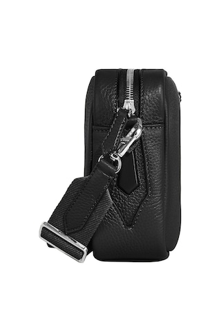 Mont Blanc Montblanc Grain Crossbody Omuz Çantası 220208 Siyah