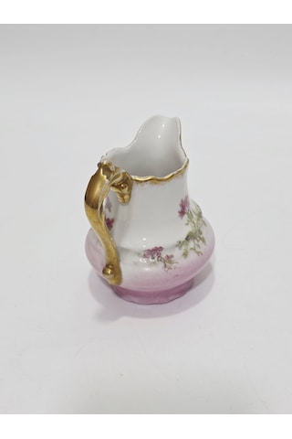 Limoges Minyatür Desen Porselen Sürahi 10cm
