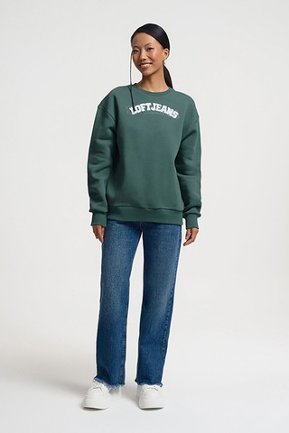 Kadın Sweatshirt Lf2033807 Yeşil