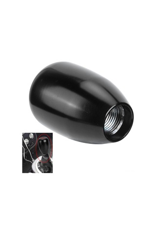 Springsun Üniversal Metal Vites Çubuğu Kapağı 6 Vitesli, 3 Adaptörlü 8mm,10mm,12mm , Siyah, Kolay Kurulum, Dayanıklı Otomobil Modifikasyon Aksesuarı Siyah