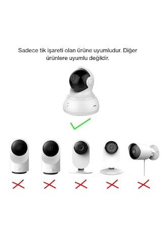 Xiaomi Yi Dome Kamera 360 Montaj Aparatı
