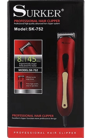 Surker Sk-752 Profesyonel Saç & Sakal Tıraş Makinesi