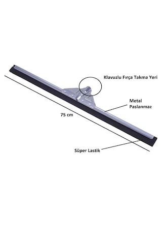 Endüstriyel Metal Çek Çek , Çekpas , Yersil / 75cm. + Metal Sap 120cm