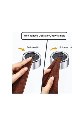 Besthome1 8'lik Banyo Kancaları: Abs Malzeme, Yumuşak Silikon Klem, Kolay Kurulum Yapıştır/sıkma - Bej Gümüş Gümüş