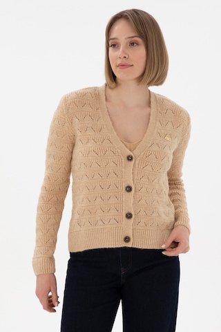 U.s. Polo Assn. Kadın Kum Hırka Triko 50293082-vr085 Kum