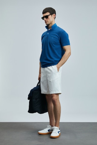 Lufian Peler Spor Erkek Chino Şort Slim Fit Beyaz Beyaz 111210078100500 Beyaz