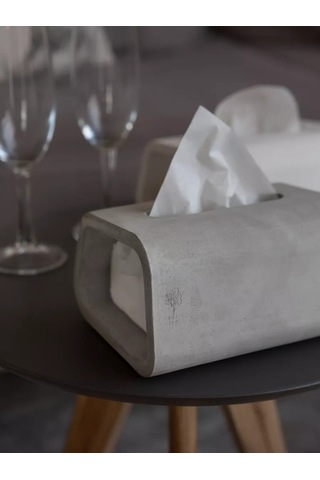 Green Story Masaüstü Dekoratif Peçetelik 244746895 Gri