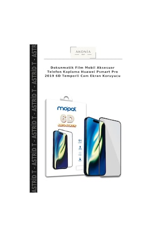 Dokunmatik Film Mobil Aksesuar Telefon Kaplama Huawei Psmart Pro 2019 6d Temperli Cam Ekran Koruyucu