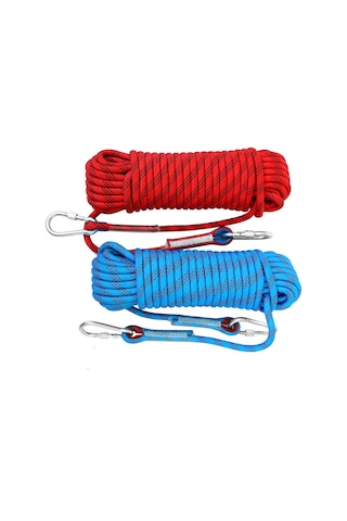 Maiyame 10mm Dayanıklı Nilon Tırmanma Kordonu, 850kg Yük Taşıma, Dağcılık-kurtarma-yüksek Yer Çalışmaları İçin Yeşil 10m Yeşil