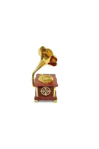 Gramofon Ayaklı Müzikli Vintage Müzik Kutusu Hediyelik