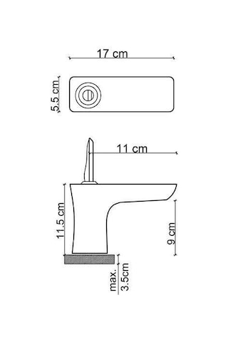 Fontana Lavabo Bataryası Krom Fk-5111 Krom