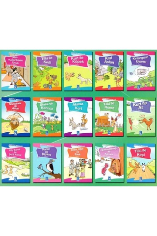Eğitici Ve Öğretici Seçme Masallar Seti 60 Kitap