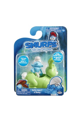 Şirinler Figürlü Araç Seti Asorti Heft Smurf & Bucky
