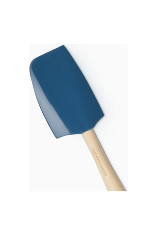 Le Creuset Craft Orta Boy Lüks Silikon Spatula Koyu Mavi