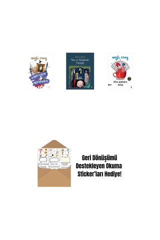 Hayatımın Müsveddesi + Naz Ve Köşkteki Vampir + Aşkı Giyinen Adam + Okuma Sticker'ları