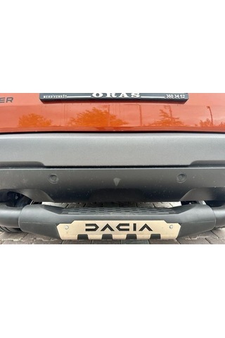 Dacia Duster Arka Tampon Koruma Siyah Pak26