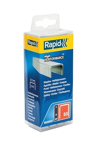 Feindrahtklammer Tip 53/8 Mm, 5000 Adet Plastik Tekrar Kapatılabilir, 40303084