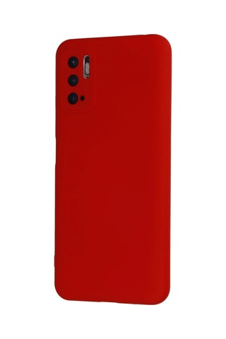 Xiaomi Redmi Note 10 5g Kılıf Nano İçi Kadife Silikon - Kırmızı Belirtilmemiş