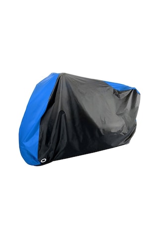 Mondial 125 Mg Sport Mavi Siyah Su Geçirmez Motosiklet Brandası-arka Çanta Uyumlu Değil