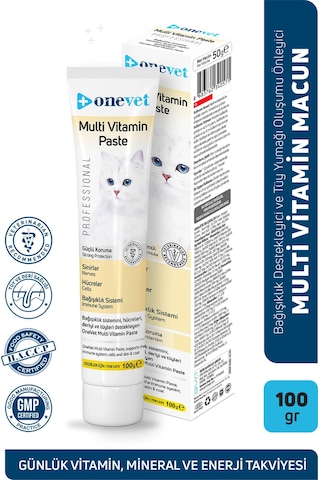 Onevet Multi Vitamin Paste Kedi Maltı 100 Gr
