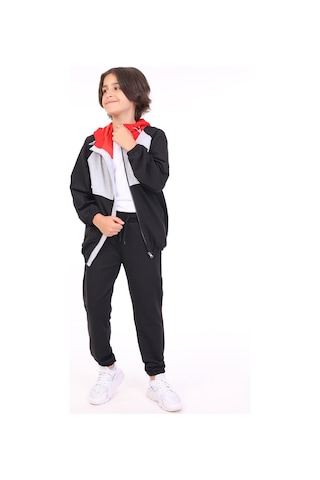 Toontoy Erkek Çocuk Eşofman Takım Siyah