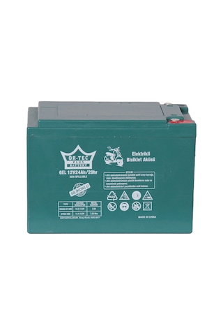 Or-tec 12v 24a Elektrikli Jel Akü