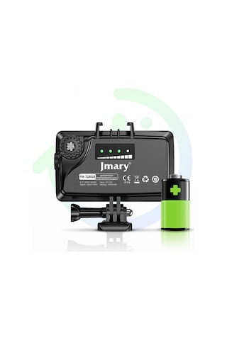 Jmary Fm-72rgb Ipx8 Sertifikalı Rgb Su Altı Kamera Işığı Siyah